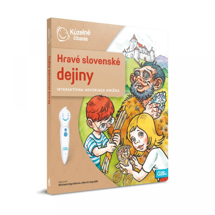 Kniha Hravé slovenské dejiny– kúzelné čítanie